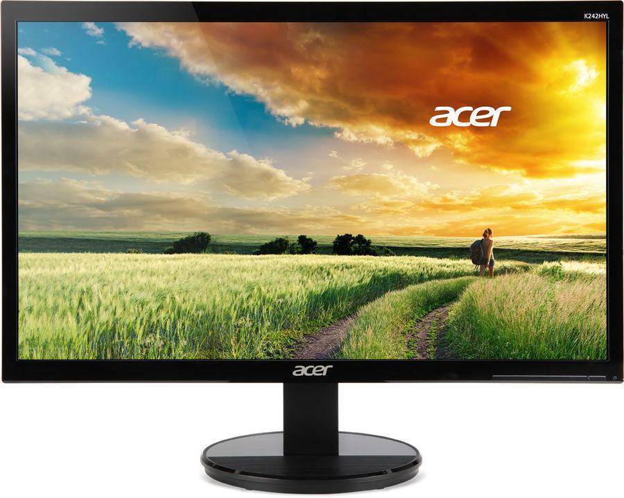 Монитор Acer 23.8" K242HYLHbi черный VA 1ms 16:9 HDMI матовая 3000:1 250cd 178гр/178гр 1920x1080 75Hz FreeSync VGA FHD 3кг