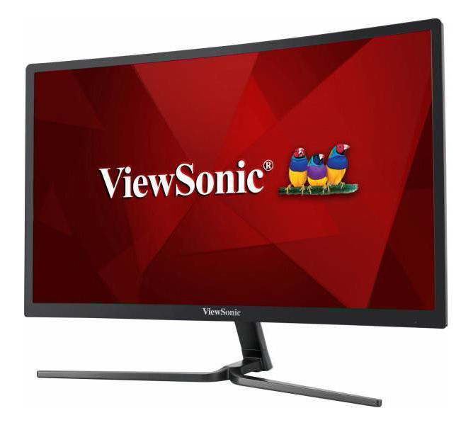 Монитор ViewSonic 23.6" VX2458-C-MHD черный VA LED 1ms 16:9 DVI HDMI M/M матовая 3000:1 280cd 178гр/178гр 1920x1080 144Hz FreeSync DP FHD 3.37кг