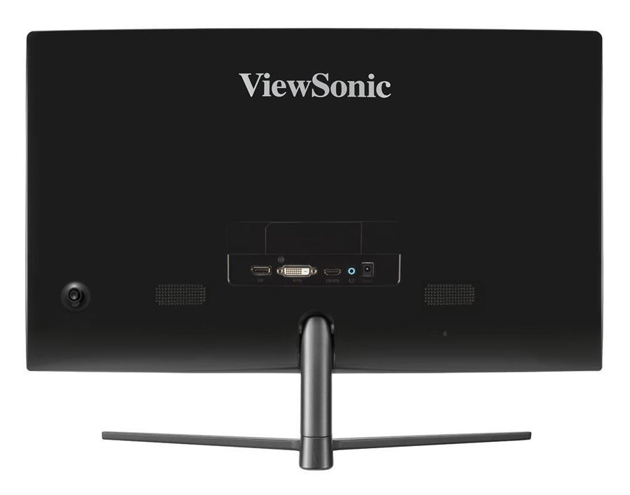 Монитор ViewSonic 23.6" VX2458-C-MHD черный VA LED 1ms 16:9 DVI HDMI M/M матовая 3000:1 280cd 178гр/178гр 1920x1080 144Hz FreeSync DP FHD 3.37кг