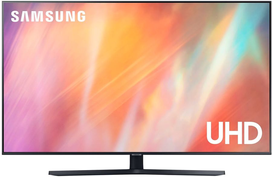 Телевизор LED Samsung 55" UE55AU7570UXRU Series 7 титан 4K Ultra HD 60Hz DVB-T2 DVB-C DVB-S2 USB WiFi Smart TV (RUS)