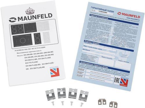 Индукционная варочная поверхность Maunfeld EVI.775-FL2-BK черный
