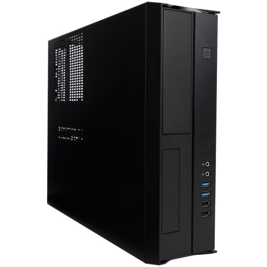 Корпус Inwin BL067BL IP-S300FF7-0 черный 300W mATX 1x80mm 2xUSB2.0 2xUSB3.0 audio bott PSU