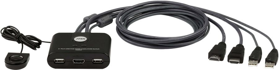 Переключатель KVM Aten CS22HF 2xPC port