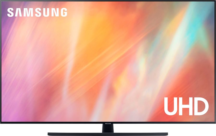 Телевизор LED Samsung 75" UE75AU7570UXRU Series 7 титан 4K Ultra HD 60Hz DVB-T2 DVB-C DVB-S2 USB WiFi Smart TV (RUS)