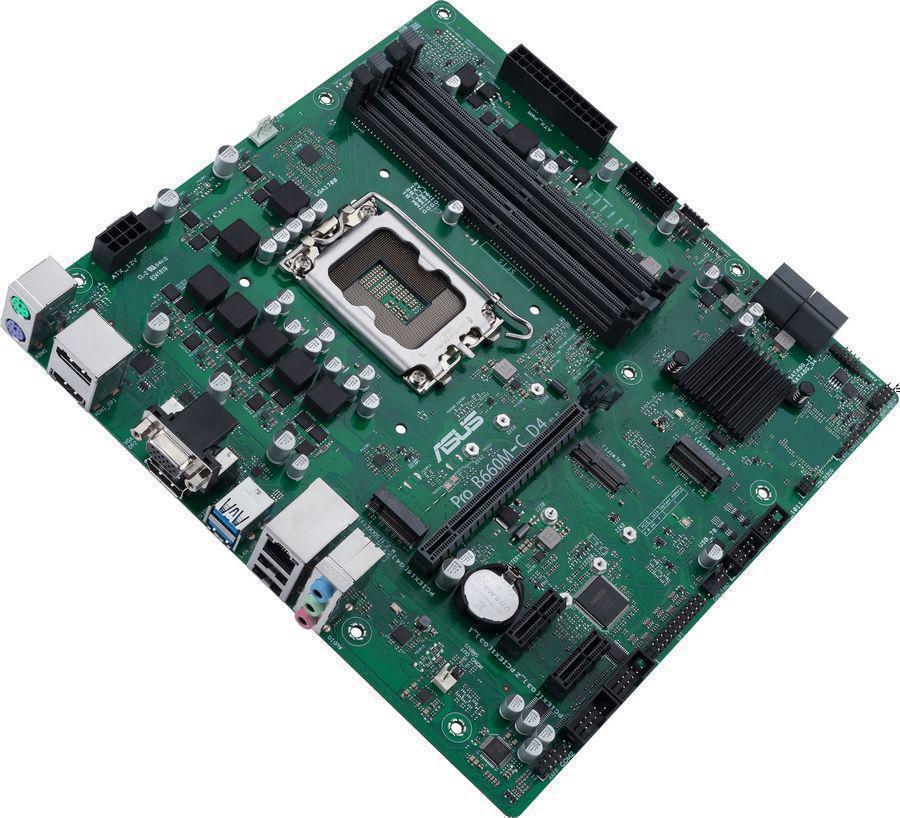 Материнская плата Asus PRO B660M-C D4-CSM Soc-1700 Intel B660 4xDDR4 ...