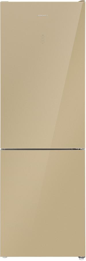 Холодильник Maunfeld MFF185NFBG 2-хкамерн. бежевый глянц.