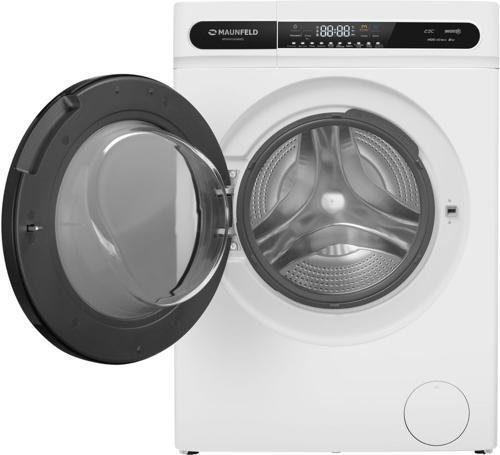 Стиральная машина Maunfeld MFWM148WH01 класс: A+++ загр.фронтальная макс.:8кг белый инвертор
