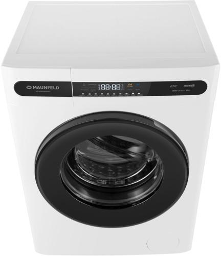 Стиральная машина Maunfeld MFWM148WH01 класс: A+++ загр.фронтальная макс.:8кг белый инвертор