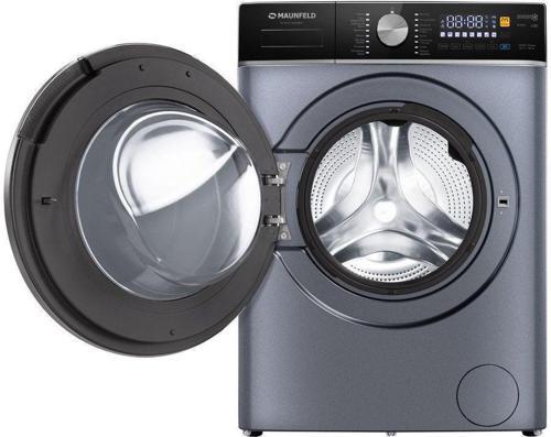 Стиральная машина Maunfeld MFWD14106SB03 класс: B загр.фронтальная макс.:10кг (с сушкой) темно-серебристый инвертор