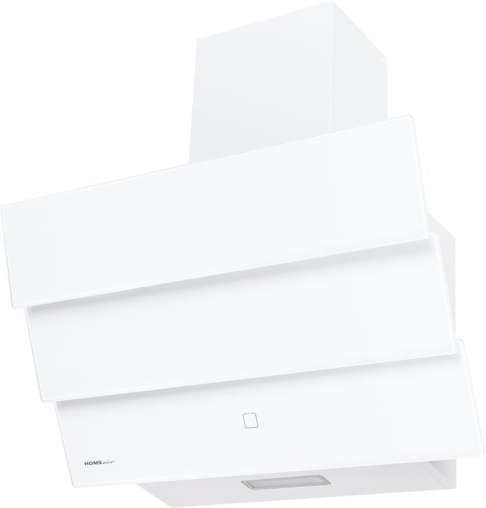 Вытяжка каминная HomsAir Vertical 60 белый управление: сенсорное (1 мотор)