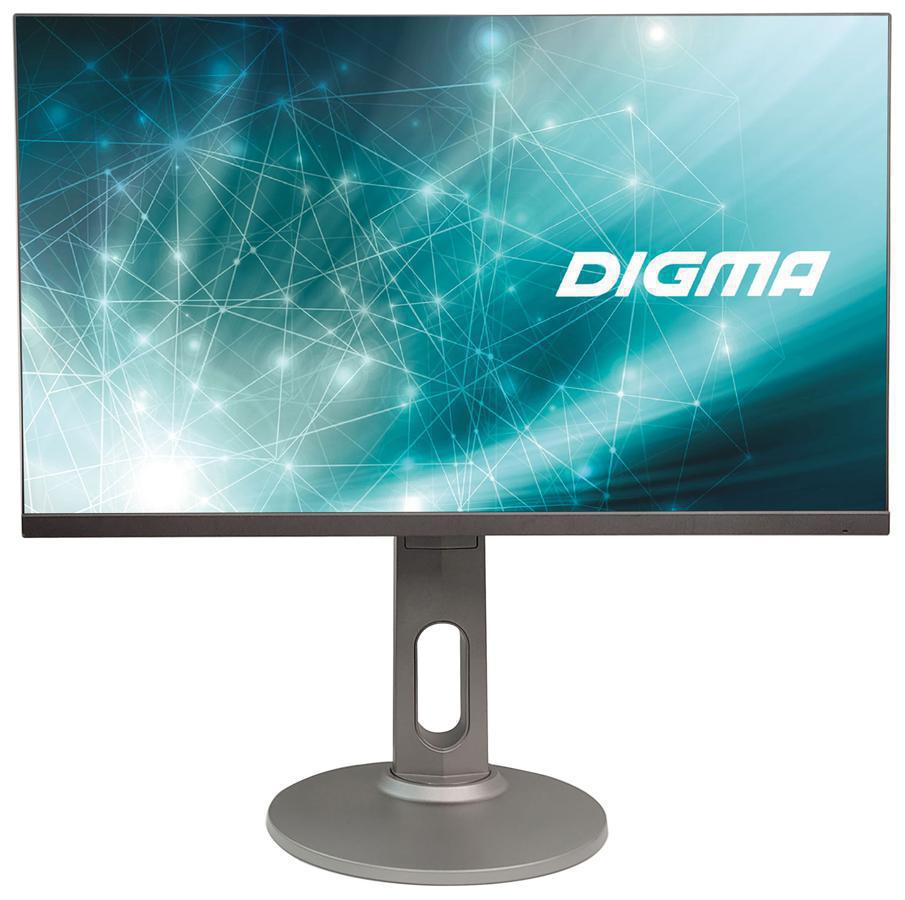 Монитор Digma 27" DM-MONB2708 черный IPS LED 5ms 16:9 HDMI M/M матовая HAS Piv 300cd 178гр/178гр 2560x1440 DP 2K USB 4.93кг