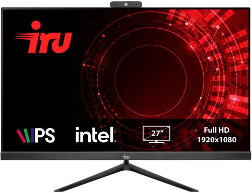 Моноблок IRU Office 27IH5PA 27" Full HD i5 11400 (2.6) 16Gb SSD1Tb UHDG 730 CR FreeDOS GbitEth WiFi BT 120W Cam черный 1920x1080