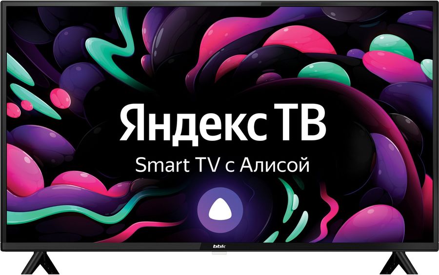 Телевизор LED BBK 42.5" 43LEX-8258/UTS2C Яндекс.ТВ черный 4K Ultra HD 50Hz DVB-T2 DVB-C DVB-S2 WiFi Smart TV (RUS)