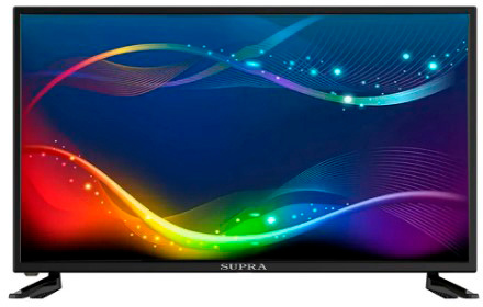 Телевизор LED Supra 39" STV-LC39ST0045W черный HD 60Hz DVB-T DVB-T2 DVB-C USB WiFi Smart TV (RUS)