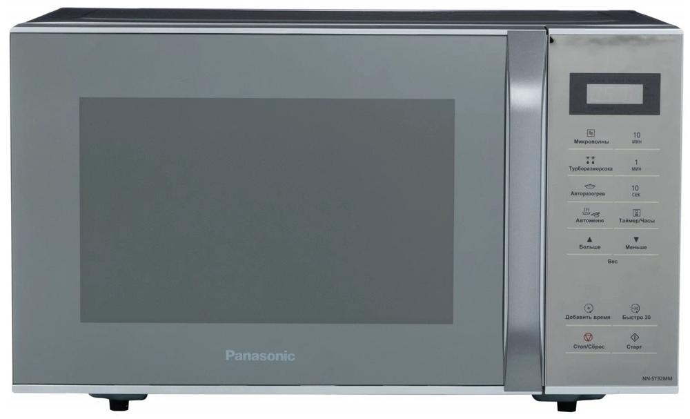 Микроволновая Печь Panasonic NN-ST32MMZPE 25л. 800Вт металик