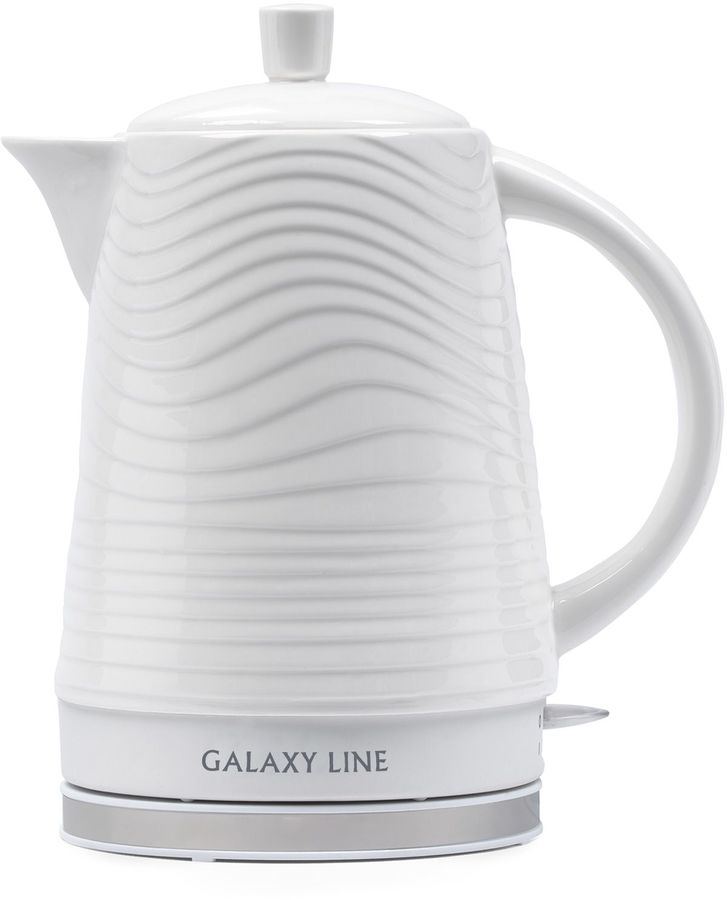 Чайник электрический Galaxy Line GL 0508 1.9л. 1400Вт белый (корпус: керамика)