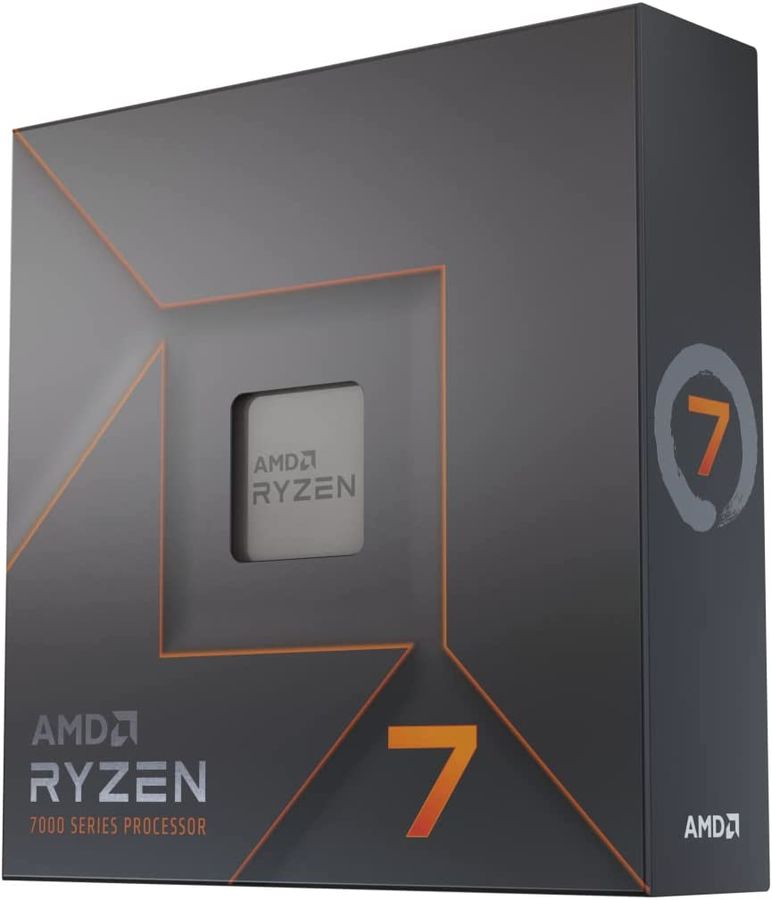 Процессор AMD Ryzen 7 7700X AM5 (100-100000591WOF) (4.5GHz/AMD Radeon) Box w/o cooler