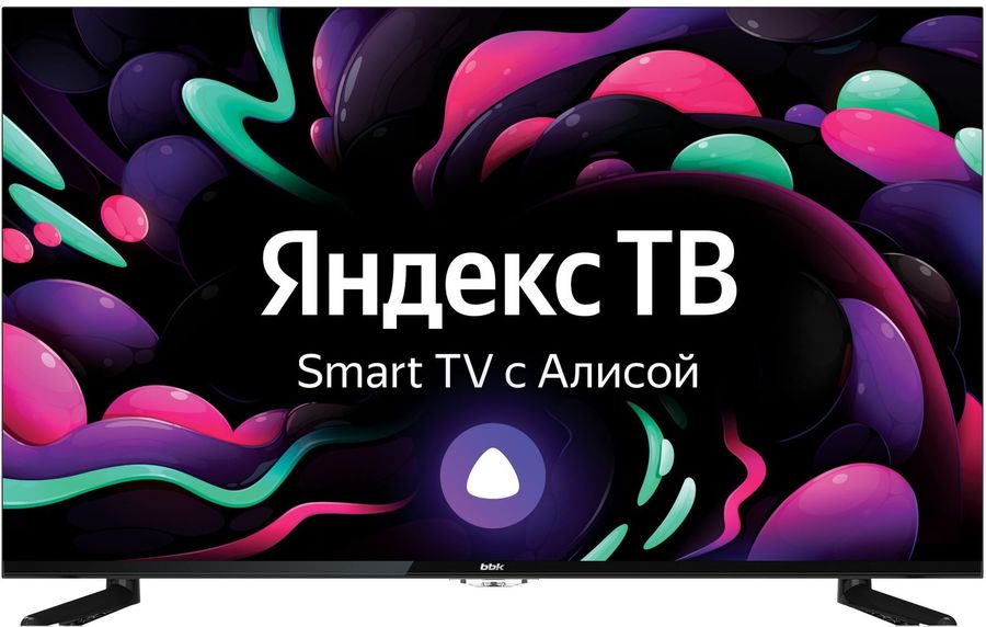 Телевизор LED BBK 43" 43LEX-8289/UTS2C Яндекс.ТВ черный 4K Ultra HD 60Hz DVB-T2 DVB-C DVB-S2 WiFi Smart TV (RUS)