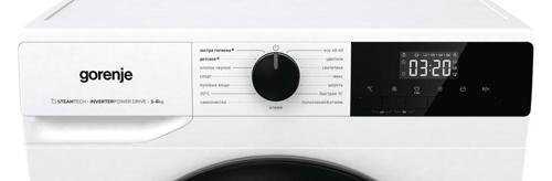 Стиральная машина Gorenje W1NHPI62SCSIRV класс: A загр.фронтальная макс.:6кг белый инвертор