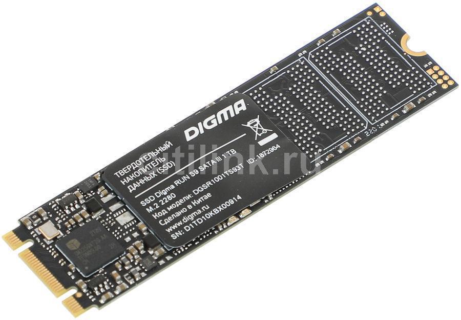 Накопитель SSD Digma SATA-III 1TB DGSR1001TS93T Run S9 M.2 2280