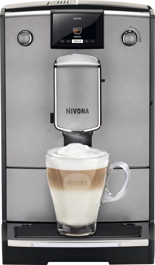 Кофемашина Nivona CafeRomatica NICR 695 1455Вт титановый