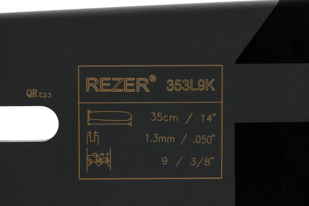Шина для цепных пил Rezer 353 L 9 K 3/8" (03.016.00003)