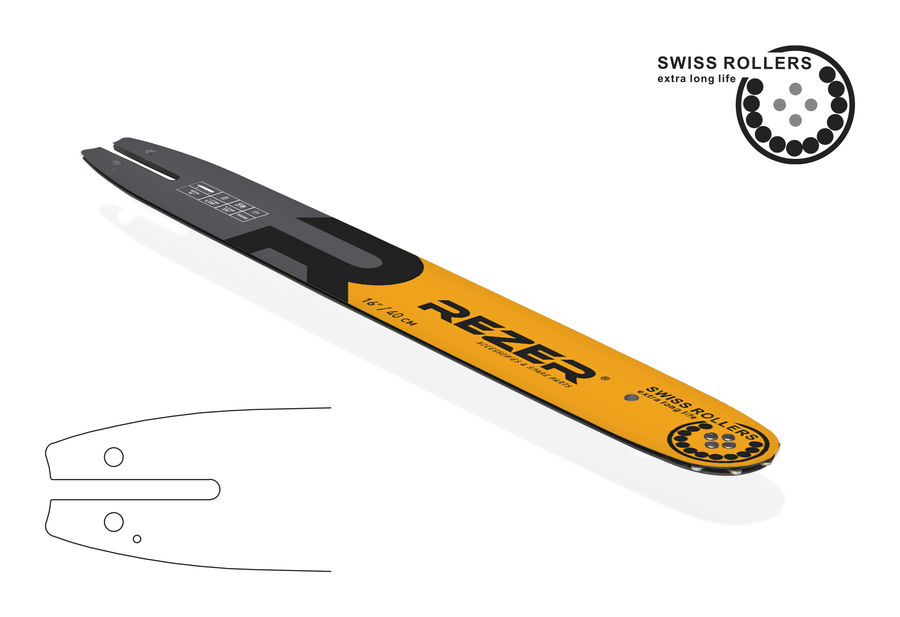 Шина для цепных пил Rezer 403 L 9 E 3/8" (03.016.00009)