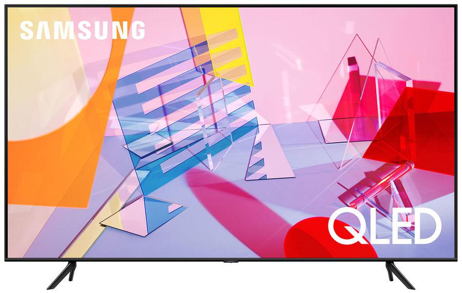 Телевизор QLED Samsung 50" QE50Q60BAUXCE Q черный 4K Ultra HD 60Hz DVB-T DVB-T2 DVB-C DVB-S DVB-S2 USB WiFi Smart TV (RUS)