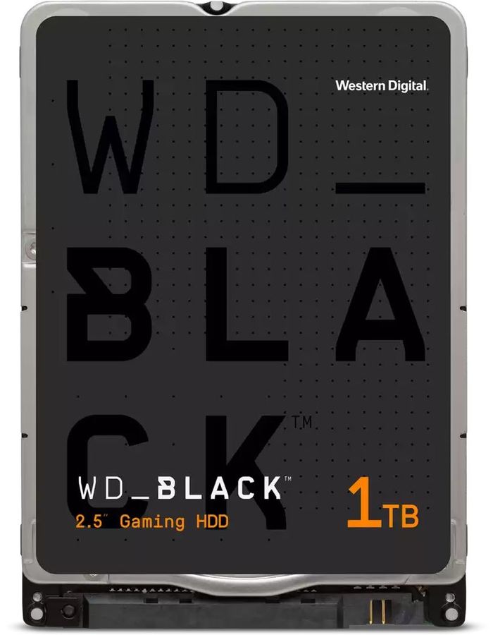 Жесткий диск WD SATA-III 1Tb WD10SPSX Notebook Black (7200rpm) 64Mb 2.5"
