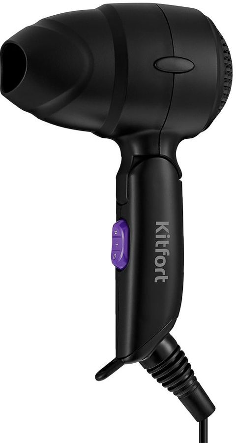Фен Kitfort КТ-3237 1200Вт черный/фиолетовый