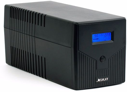 Источник бесперебойного питания Бастион SKAT-UPS 1500/900 900Вт 1500ВА черный