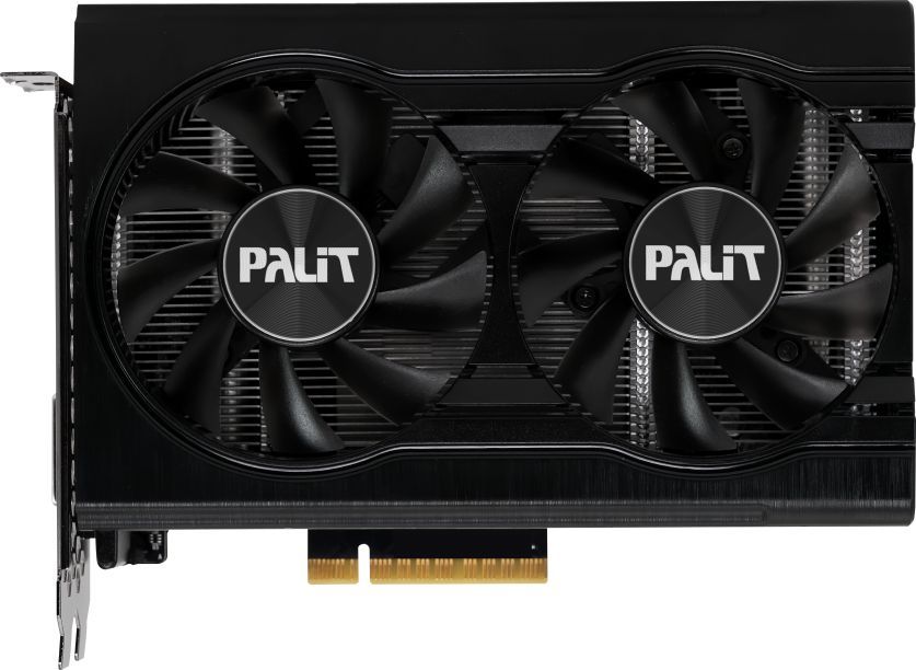 Видеокарта Palit PCI-E 4.0 PA-RTX3050 DUAL NVIDIA GeForce RTX 3050 8192Mb 128 GDDR6 1552/14000 DVIx1 HDMIx1 DPx1 HDCP Ret