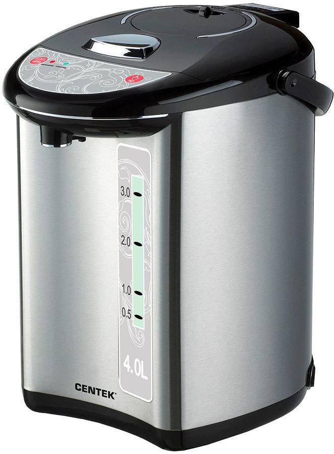 Термопот Centek CT-1082 4л. 850Вт черный/серебристый