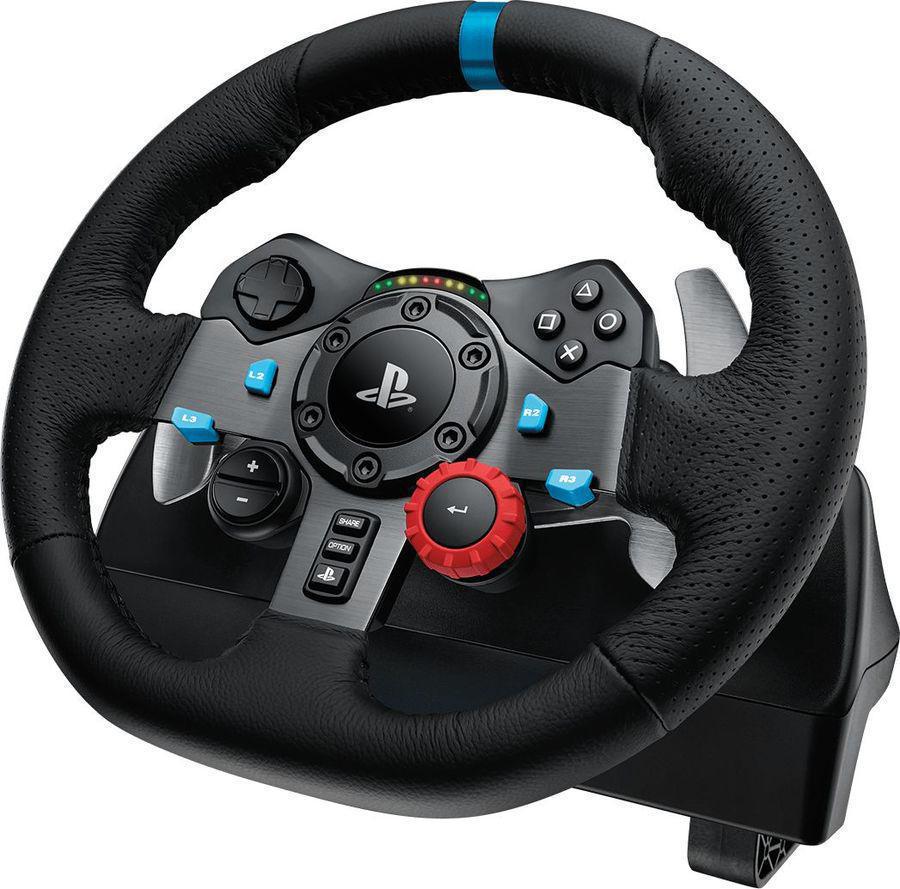Руль Logitech G29 Driving Force Racing 14кноп. (с педалями) черный