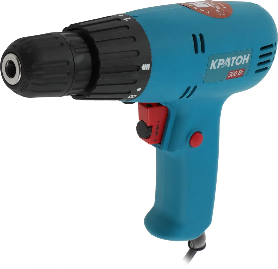 Дрель-шуруповерт Кратон ESDD-280/16 HOBBY 280Вт патрон:быстрозажимной (3 02 01 028)