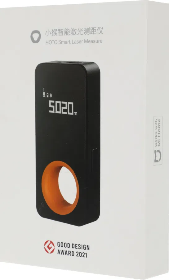 Лазерный дальномер Hoto Smart Laser Measure 2кл.лаз. 630нм цв.луч. красный (HTE0002EU)