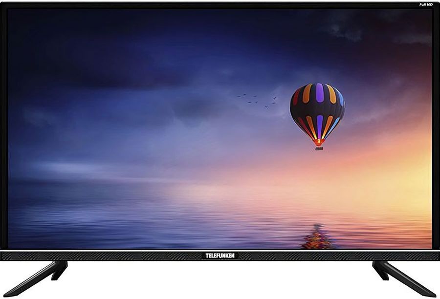 Телевизор LED Telefunken 42" TF-LED42S18T2S(черный)\H черный FULL HD 60Hz DVB-T DVB-T2 DVB-C DVB-S DVB-S2 USB WiFi Smart TV (RUS)