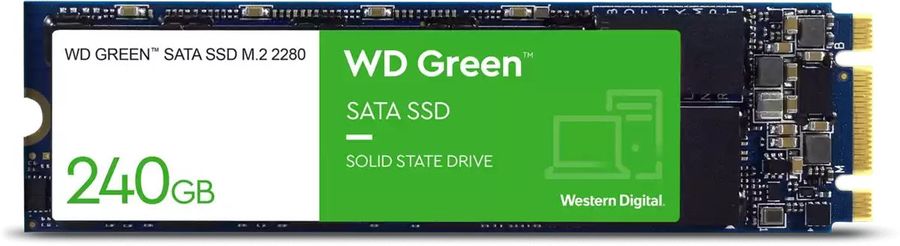 Накопитель SSD WD SATA III 240Gb WDS240G3G0B Green M.2 2280