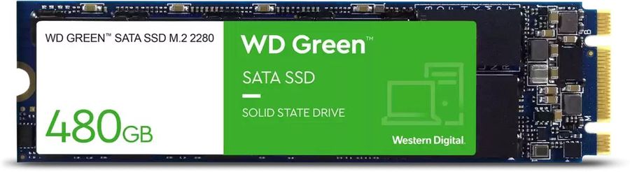Накопитель SSD WD SATA III 480Gb WDS480G3G0B Green M.2 2280