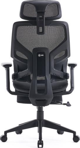 Кресло Cactus CS-CHR-MC01-GYBK серый сиденье черный с подголов. крестов.