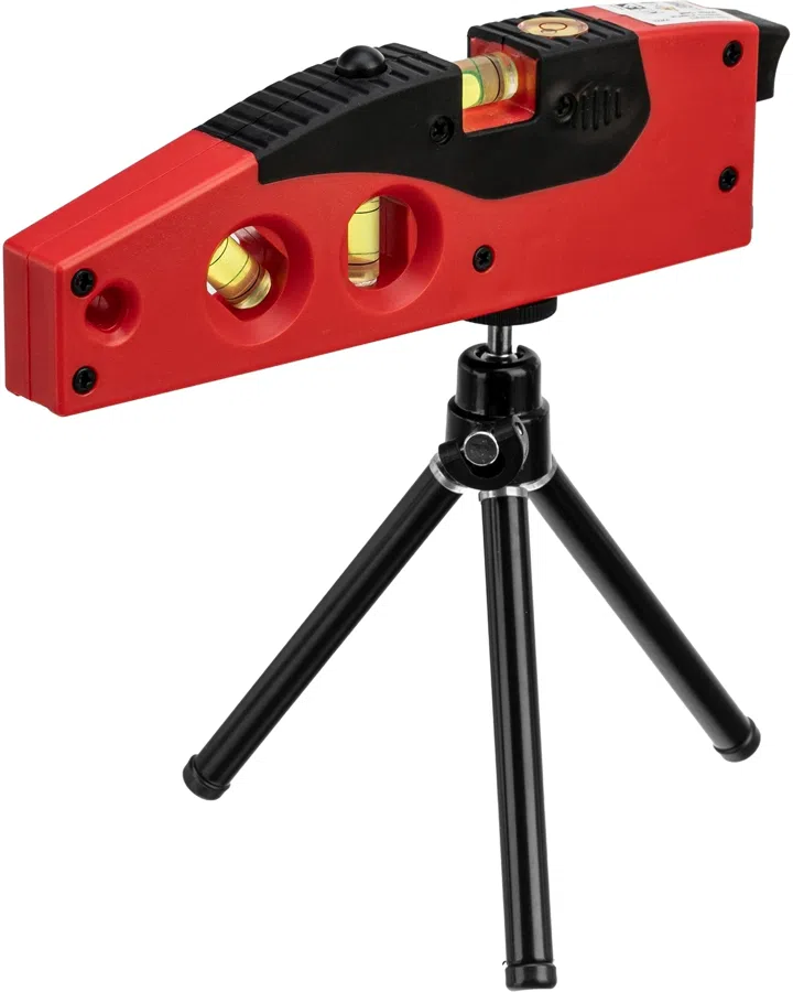 Уровень лазер. Matrix 35022 цв.луч. красный