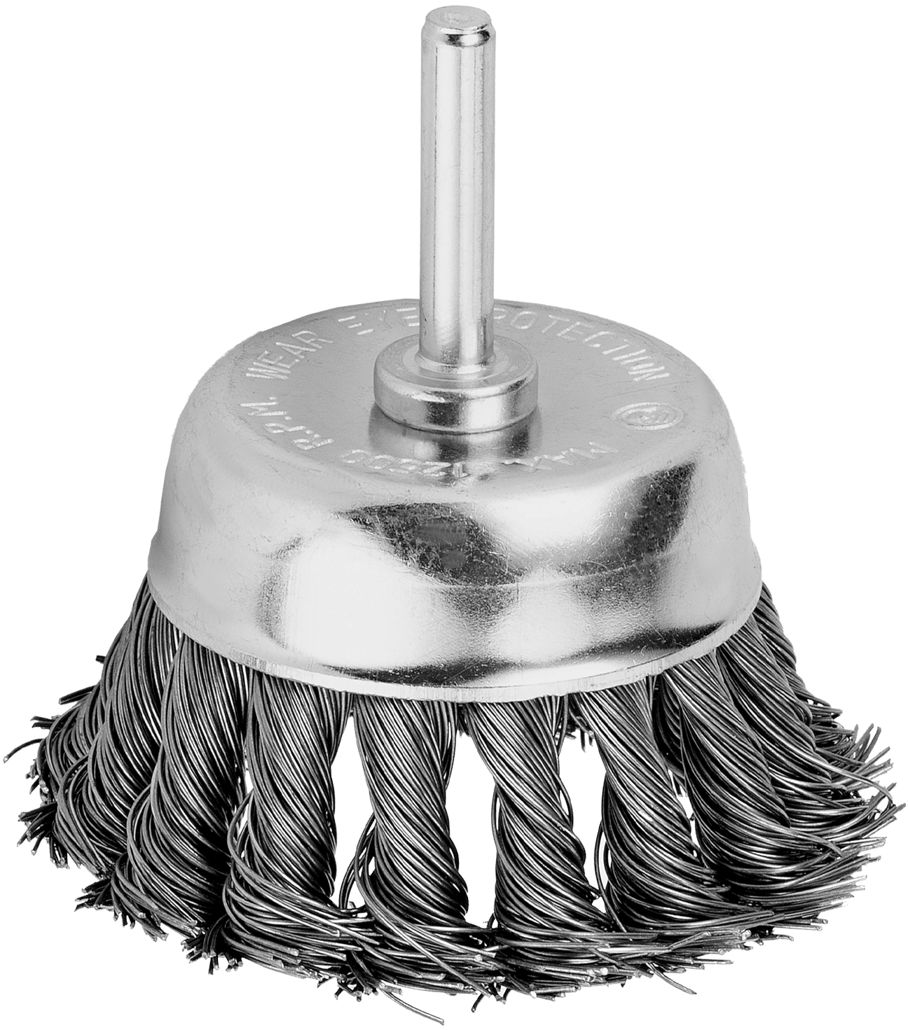 Щетка чашеч. по дер./мет. Matrix 74468 d=65мм d(посад.)=6мм (дрели)