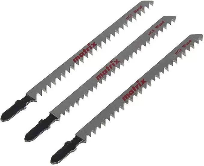 Набор пилок по дереву Matrix 78141 3пред. (лобзики)