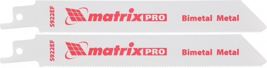 Набор пилок по металлу Matrix 782009 2пред. (сабельные пилы)