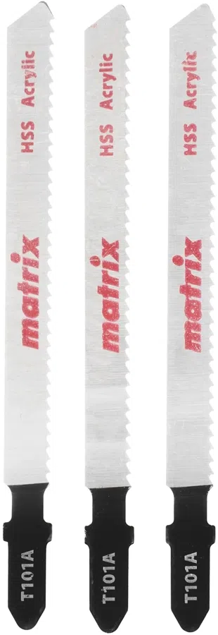Набор пилок по пластику Matrix 78232 3пред. (лобзики)