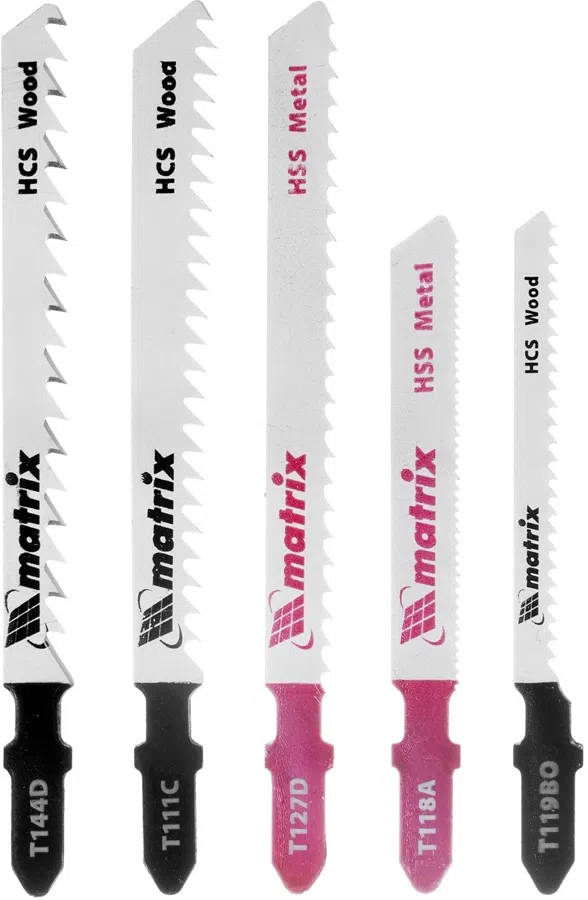 Набор пилок универс. Matrix 78251 5пред. (лобзики)