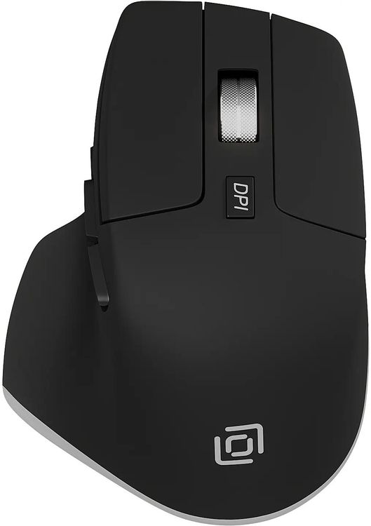Мышь Оклик 503M черный оптическая 6400dpi silent USB для ноутбука 6but (1885417)