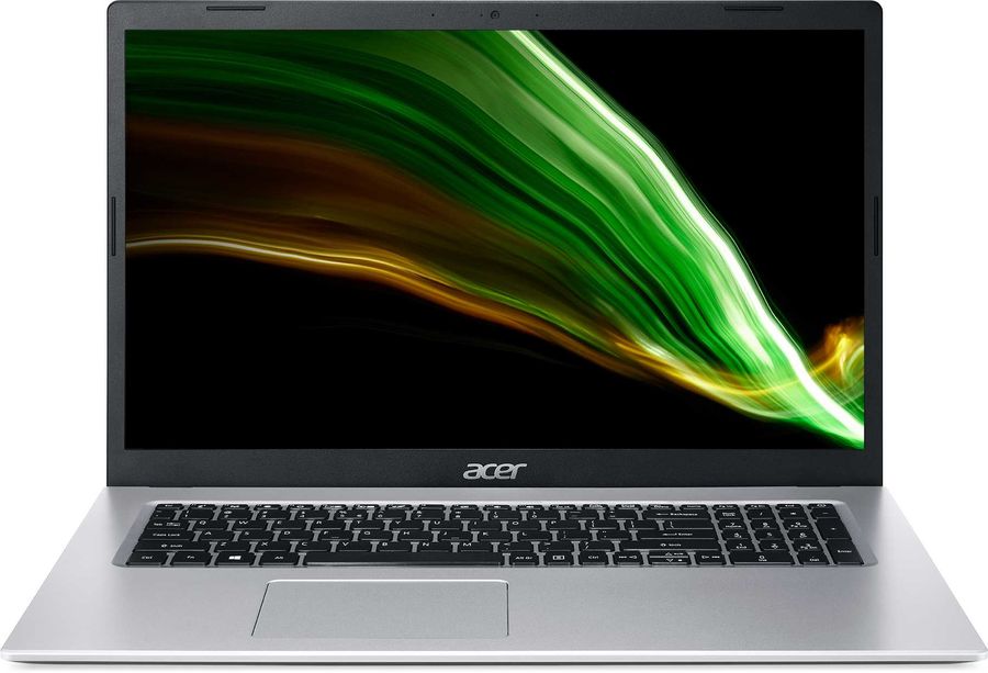 Ноутбук Acer Aspire 3 A317-53G-388S Core i3 1115G4 8Gb SSD256Gb NVIDIA GeForce MX350 2Gb 17.3" IPS FHD (1920x1080) Eshell silver WiFi BT Cam (NX.ADBER.002)