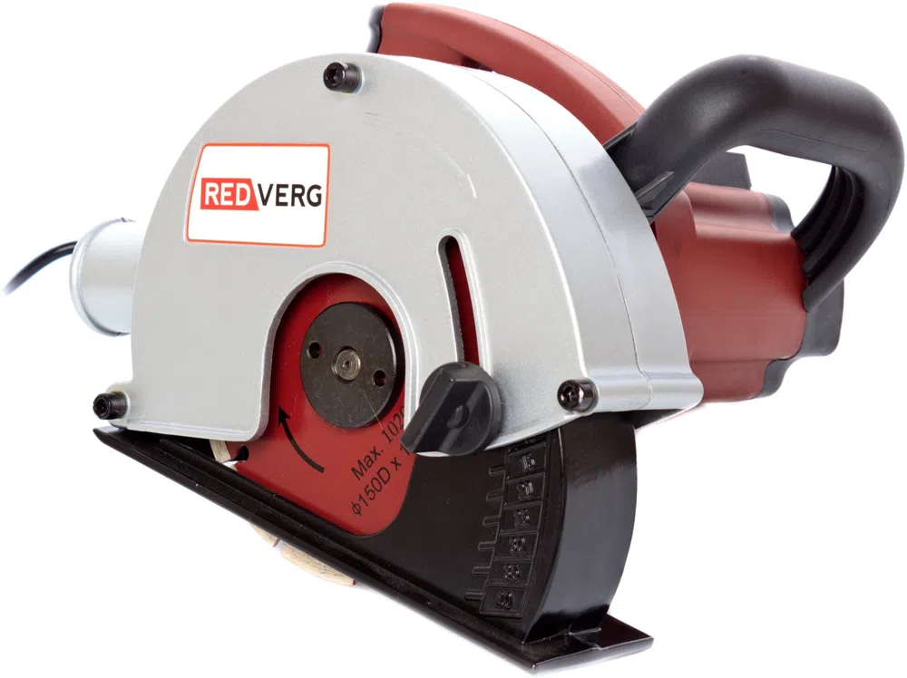 Бороздодел RedVerg RD-WG40 4000об/мин 1700W красный/черный ДА