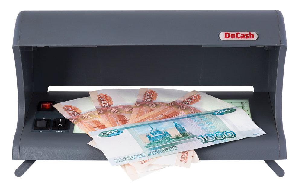 Детектор банкнот DoCash 525 просмотровый мультивалюта